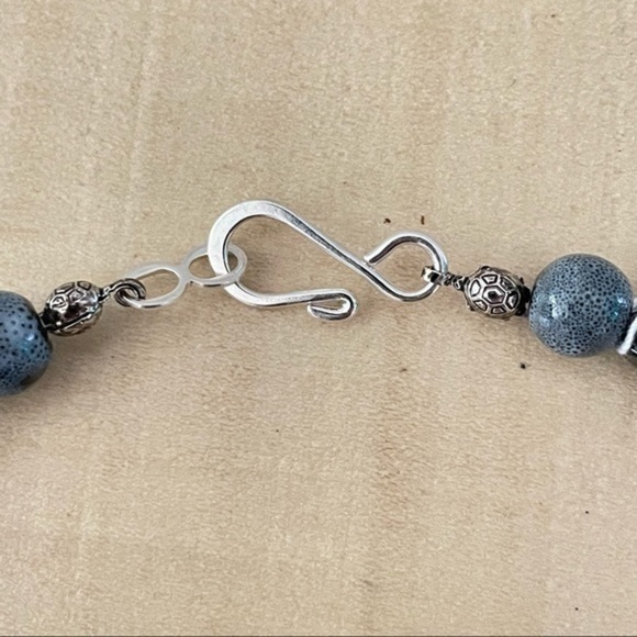 Artisan Handmade Amethyst Aventurine Pastel Necklace 19” Retro Gemstone - Picture 2 of 9